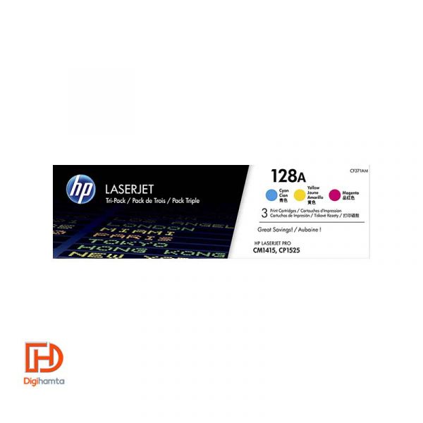 کارتریج تونر لیزری رنگی اچ پی HP 128A Color Toner Cartridges